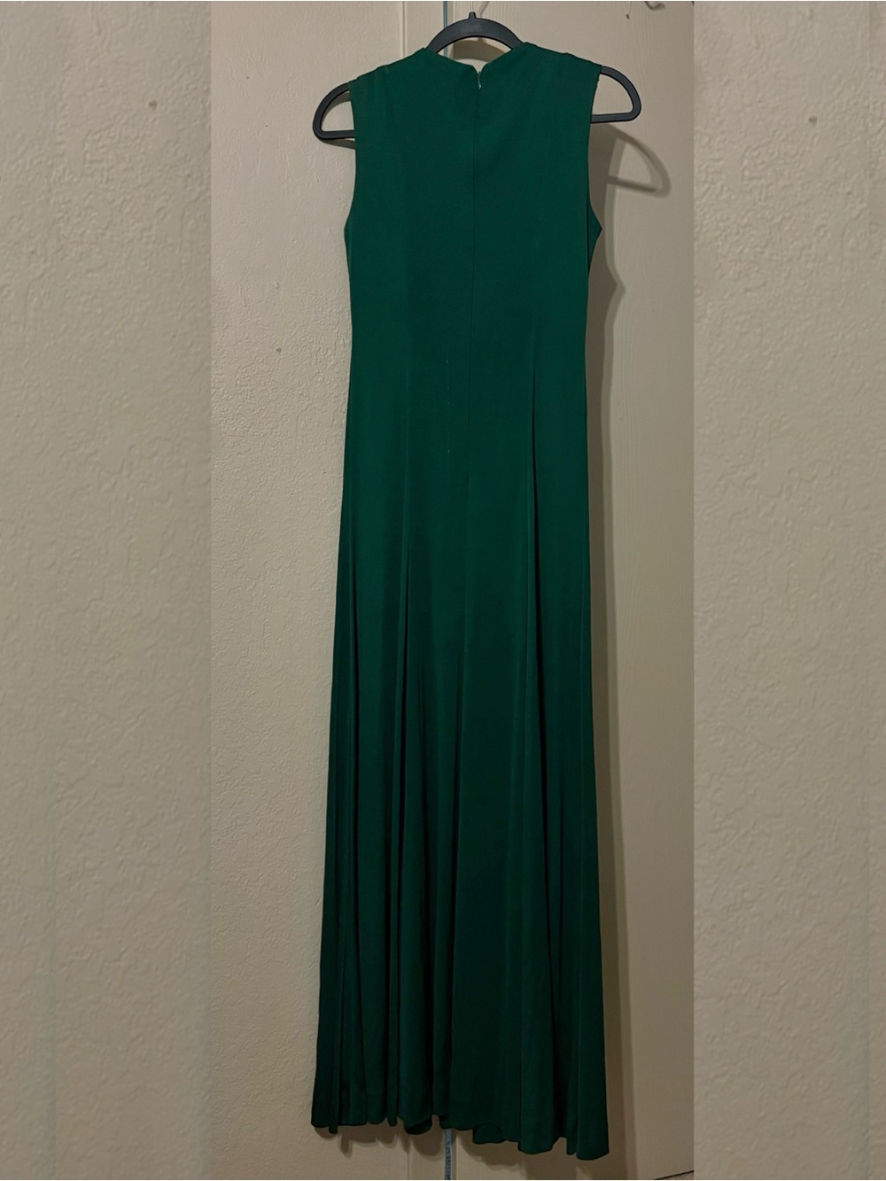 Richilene NY Elizabeth Arden Vintage Floor Length Sleeveless Gown Wm sz 10 - Picture 3 of 8
